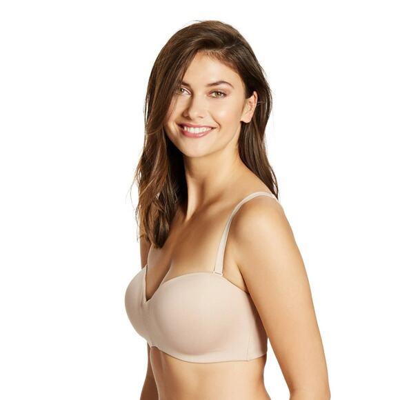 Maidenform Women s Wireless Strapless Bra Style SE0015 Black Size 38C - Picture 1 of 3